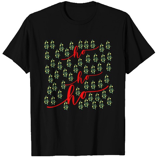 Ho ho ho christmas trees T Shirts