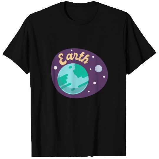 Solar system with the planet Earth T Shirts
