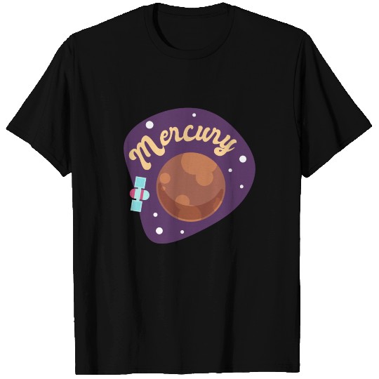 Solar system with the planet Mercury T Shirts