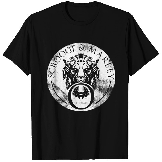 Scrooge Marley Lion Head Door Knocker T Shirts