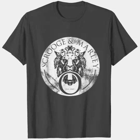 Scrooge Marley Lion Head Door Knocker T Shirts