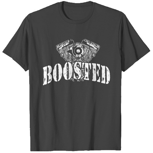Boosted Motor Mechanic Saying T Shirts