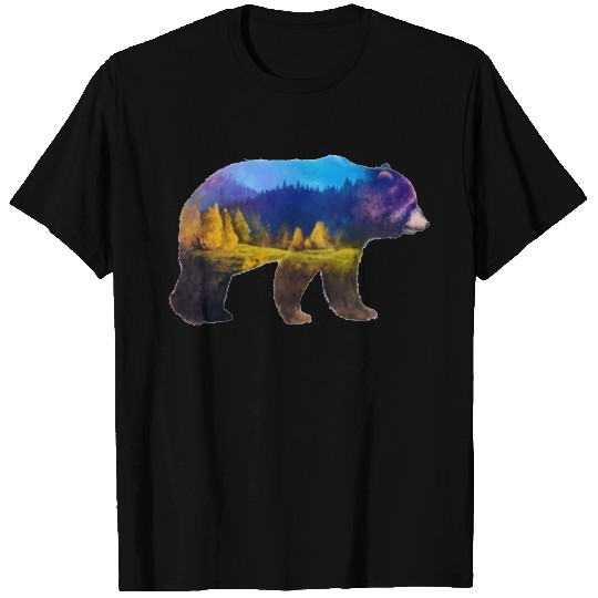 Wilderness Bear T Shirts