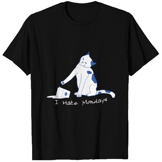 I Hate Mondays Cat T Shirts