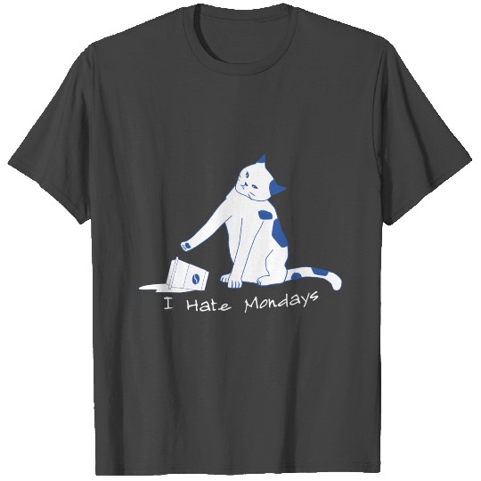 I Hate Mondays Cat T Shirts