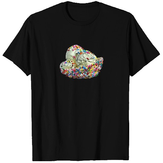 Vanilla ice cream sundae with sprinkles T Shirts