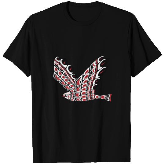 Red Tail Hawk Pacific Northwest Native American St T Shirts