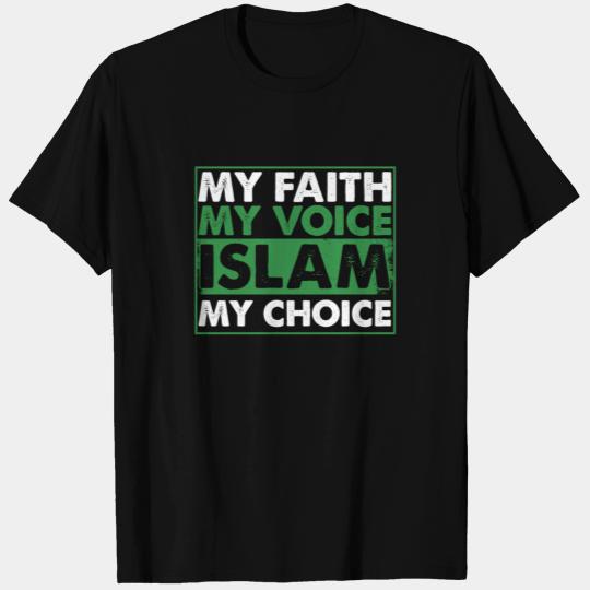 My Faith Islam Muslim Allah Mosque Namaz Mecca T Shirts