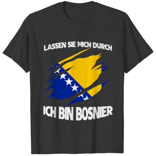 Bosnian - Funny Bosnia Flag Saying T-shirt