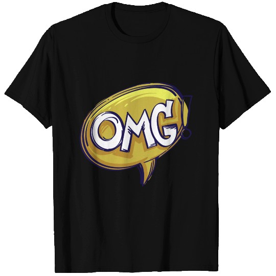 OMG Speech Bubble T Shirts