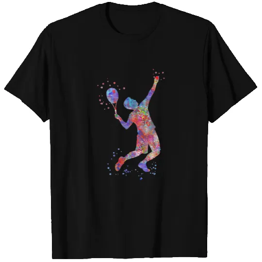 Male tennis player T Shirts