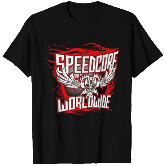 SPEEDCORE WORLDWIDE - RED 3D T Shirts