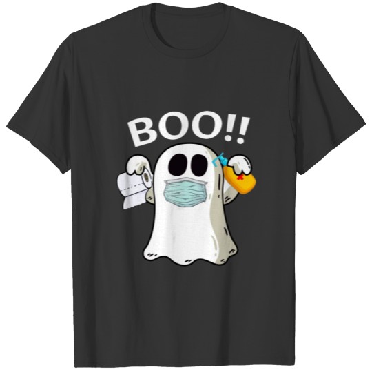 Halloween Quarantine Ghost Boo Mask Halloween T-shirt