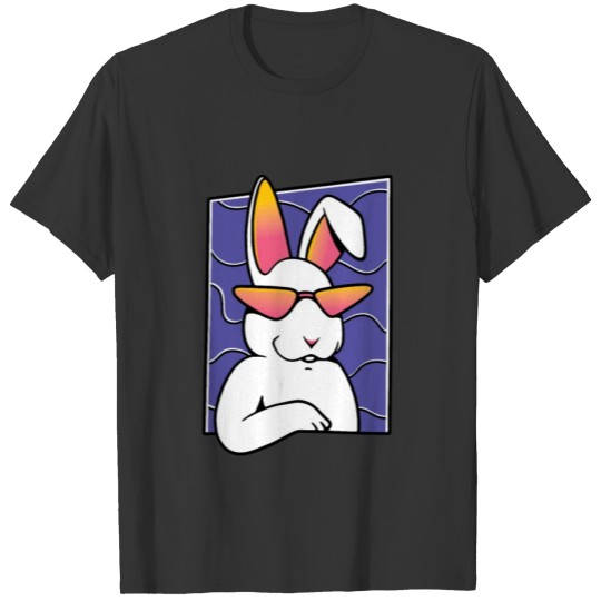 cool rabbit. T-shirt