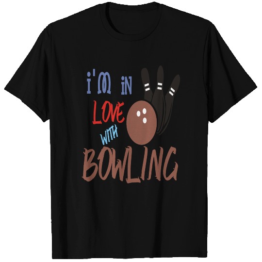 Bowling Love T Shirts