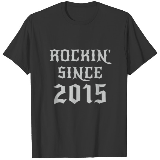 5 Year Old Classic Rock 2015 5th Birthday Gifts T Shirts