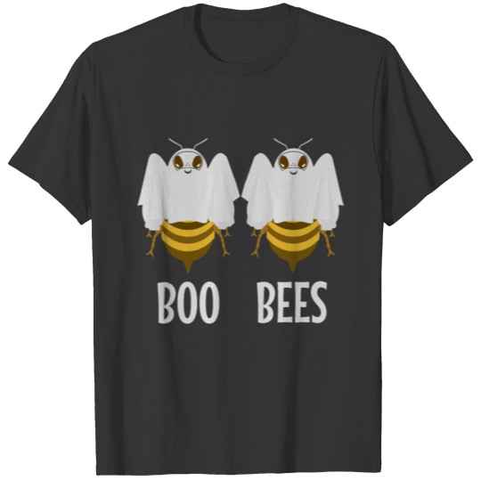 Boo Bees Funny Couples Halloween Ghost Bees T Shirts
