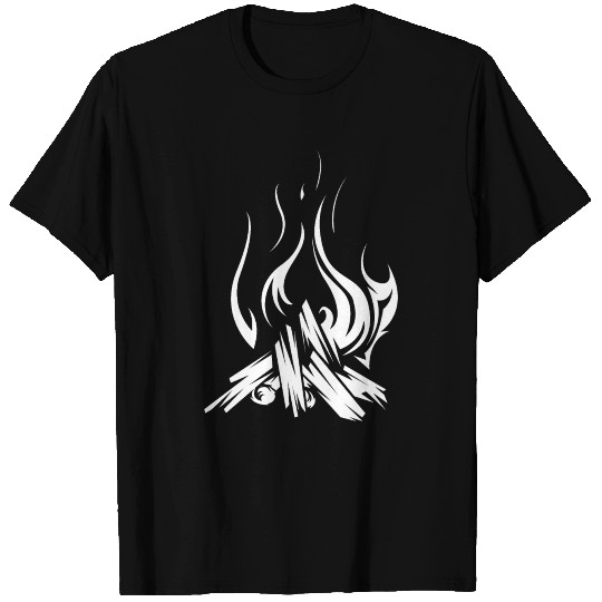 fire wood forest pathfinder outdoor T Shirts