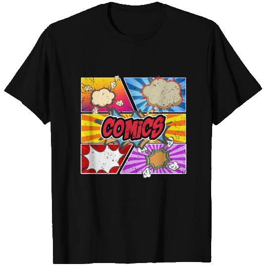 Comic Comics manga T Shirts