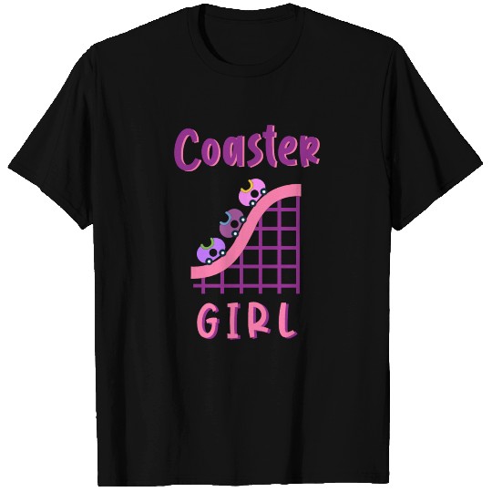 Roller Coaster Fans - Coaster Girl T Shirts