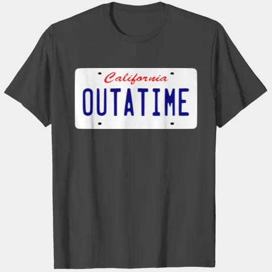 Back to the Future: OUTATIME Graphic Gift T Shirts