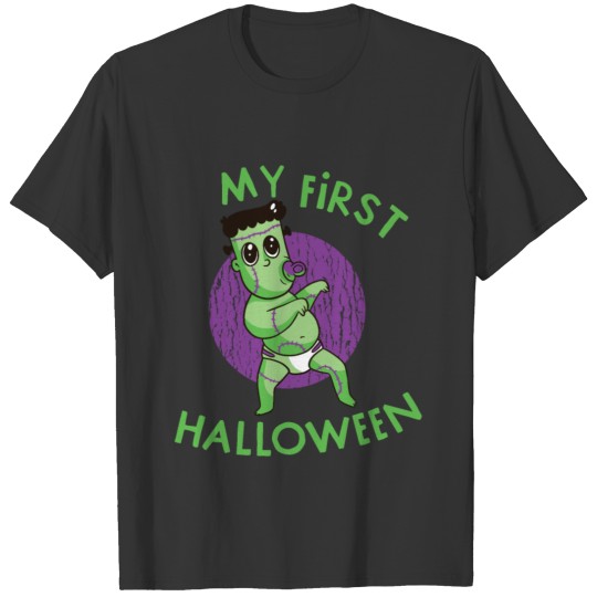 Baby Frankenstein | My First Halloween Toddler T Shirts
