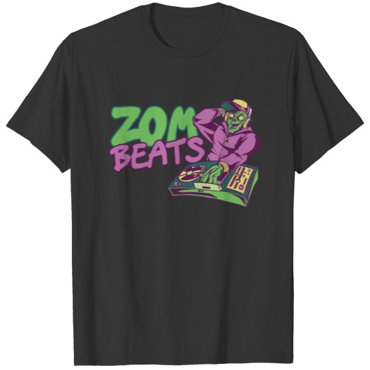 DJ Zom-Beats | Funny Zombie Halloween T-shirt