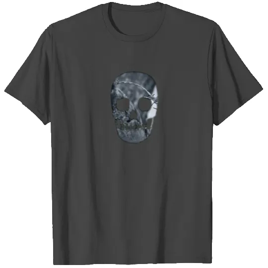 Barbed Wire Skull T Shirts
