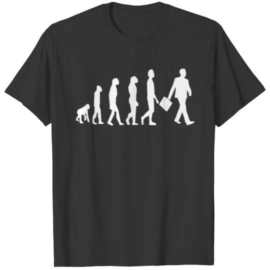 Evolution of a banker business man accountant T Shirts