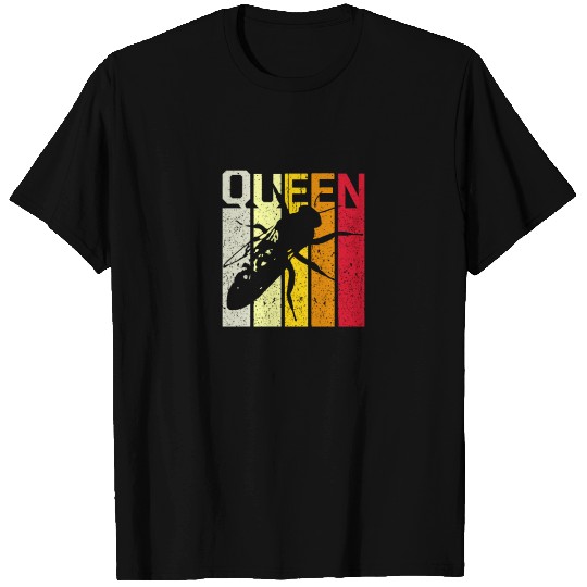 Queen bee beekeeper Bee Queen motif retro T Shirts
