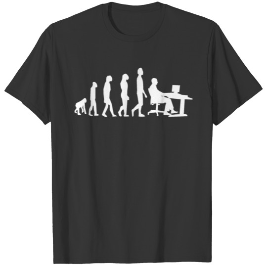 Evolution of an accountant / boss / computer nerd T Shirts