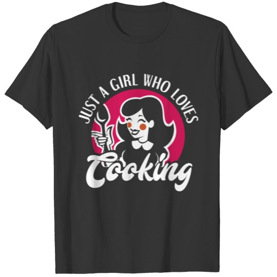 Funny Girl Chef Hobby Cook Cooking Gift T Shirts