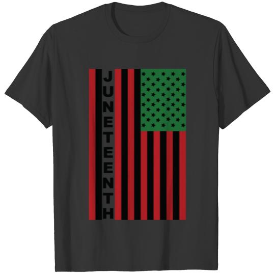 Juneteenth African Flag T Shirts
