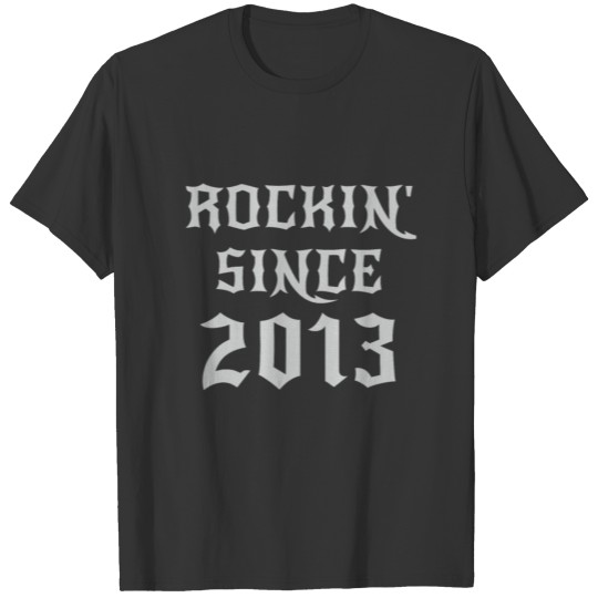 7 Year Old Classic Rock 2013 7th Birthday Gifts T Shirts