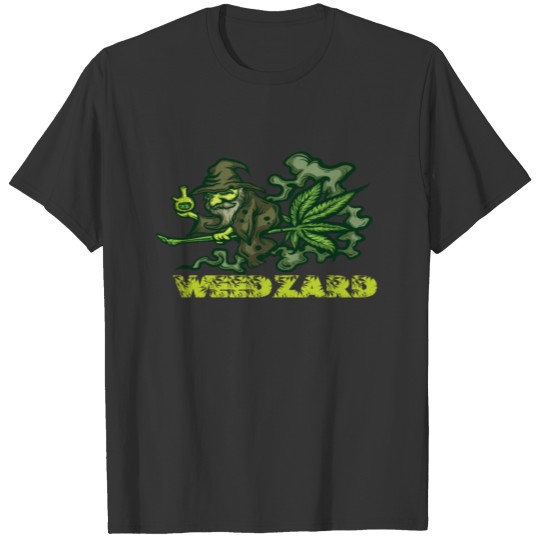 Weed Wizard Gift Men & Women Marijuana Gift T Shirts