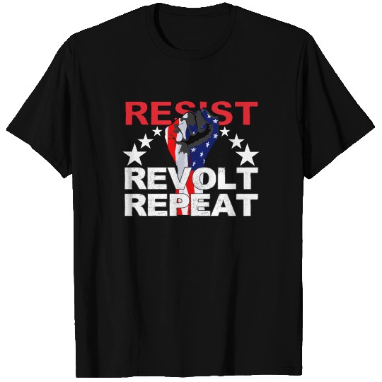 Resist and Repeat T Shirts