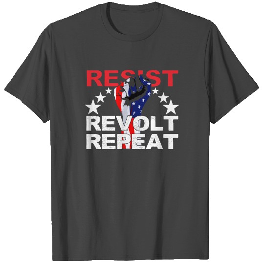 Resist and Repeat T Shirts