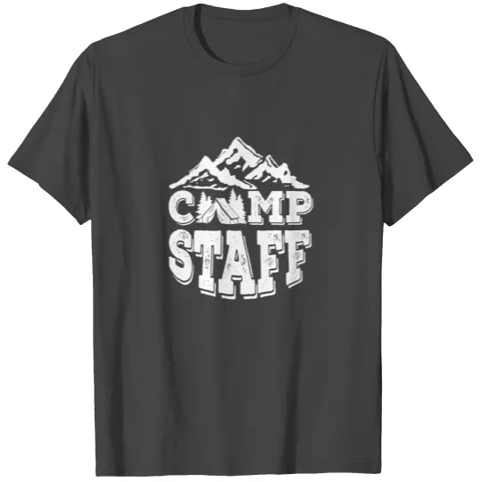 Camp Staff Pull Over Summer Camp Counselor T Shirts