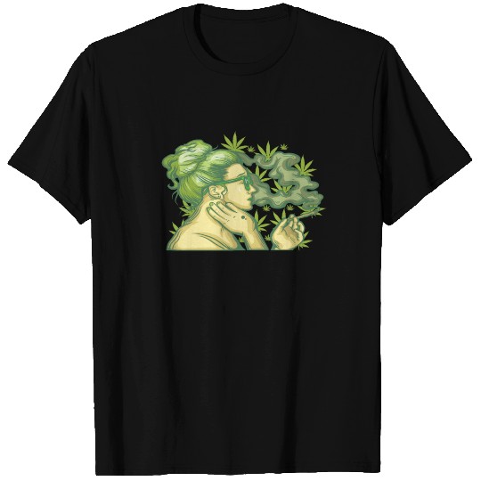 Chick Puff Weed Gift Medical Marijuana Cannabis T Shirts