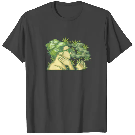Chick Puff Weed Gift Medical Marijuana Cannabis T Shirts