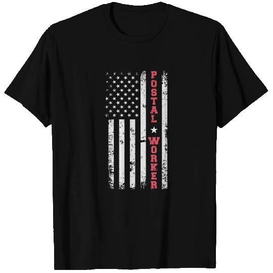 Patriotic Postal Worker Postal Worker Ballot Votin T Shirts