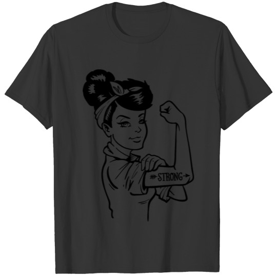 Rosie Strong White woman T-shirt