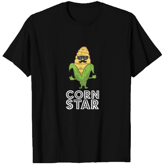 Funny Corn Star With Sunglasses Gift For Corn T Shirts
