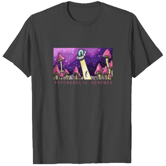 Shroom Psychedelic Mushrooms Alien Weed Gift T Shirts
