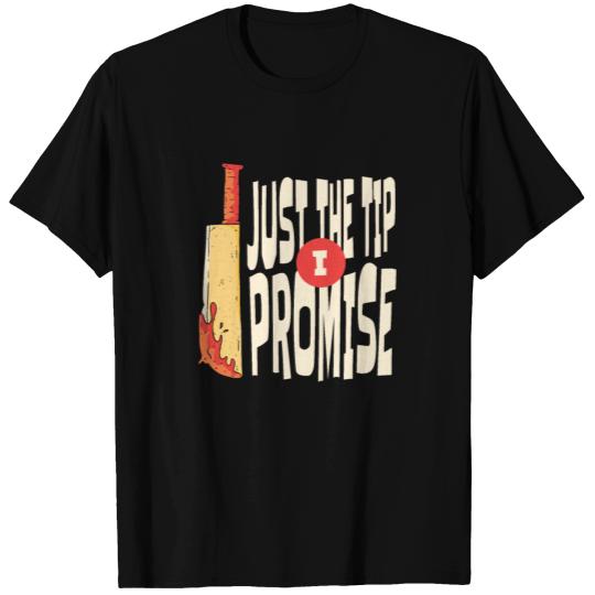 scary halloween mom T Shirts,Just the tip i promise