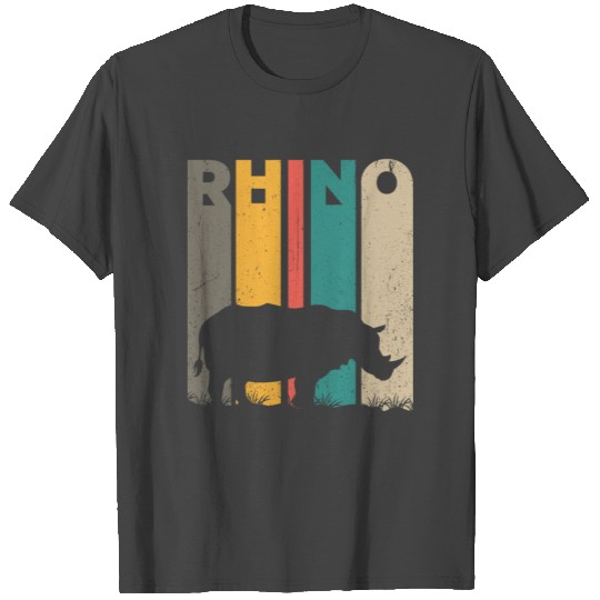 Great Rhinoceros Design Quote Vintage Rhino T Shirts