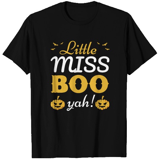 Little miss boo yah! Halloween ghosts T Shirts