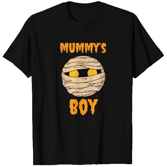 Mummy's Boy - Mummy Halloween Mama Son T Shirts