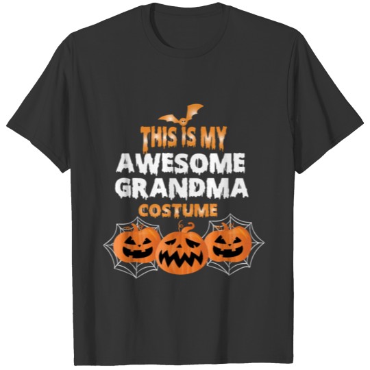 Halloween Pumpkin Grandmother Grandma T Shirts