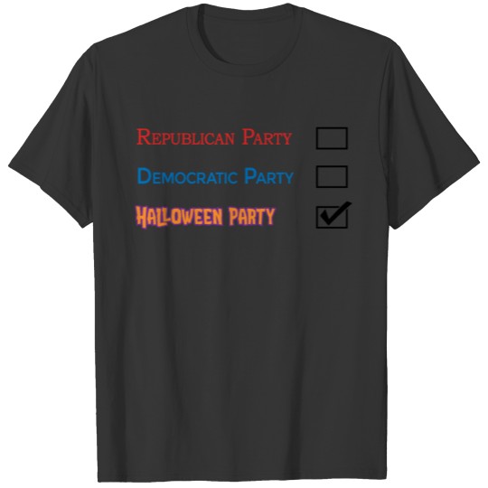 Funny Presidential Election 2020 Parody T-shirt